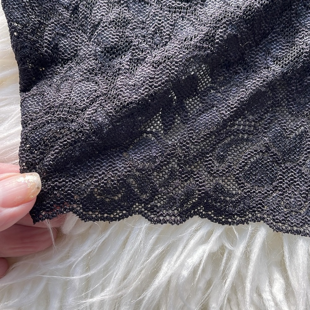 Hillary & Hanson Intimates XL Black Lace Bra - Picture 2 of 10